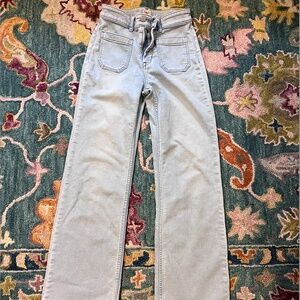 Faherty Stretch Terry Patch Pocket Pant Size 26 - Clearlake Light Wash